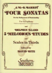 4 Sonatas and 5 Etudes - Sax Duet AA