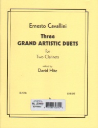 3 Grand Artistic Duets - Clarinet Duet