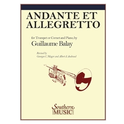 Andante and Allegretto - Trumpet (or Cornet) and Piano