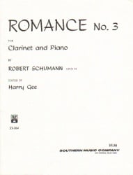 Romance No. 3 - Clarinet and Piano