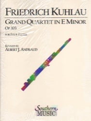 Grand Quartet, Op. 103 for Flute Quartet - Score and Parts