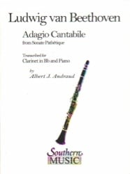 Adagio Cantabile from Sonate Pathetique - Clarinet and Piano