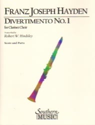 Divertimento No. 1 - Clarinet Octet