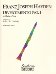 Divertimento No. 1 - Clarinet Octet