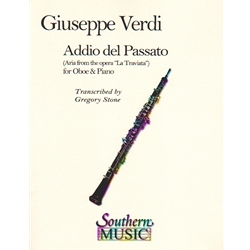 Addio del passato - Oboe and Piano