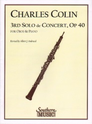 Solo de Concours No. 3 Op. 40 - Oboe and Piano