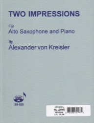 2 Impressions - Alto Sax and Piano