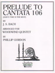 Prelude to Cantata 106 - Woodwind Quintet