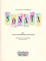 Sonata No. 1 - Alto Sax and Piano