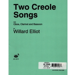 2 Creole Songs - Oboe, Clarinet, and Bassoon