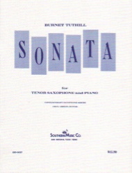 Sonata - Tenor Sax and Piano