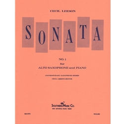 Sonata No. 1 - Alto Sax and Piano