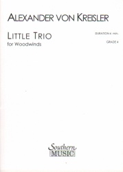 Little Trio - 2 Oboes and English Horn (or Flute, Oboe, and Clarinet)