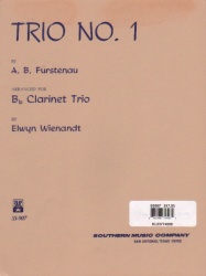 Trio No. 1 (Parts) - Clarinet Trio