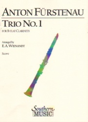 Trio No. 1 (Full Score) - Clarinet Trio