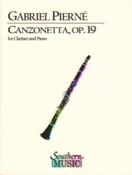 Canzonetta, Op. 19 - Clarinet and Piano