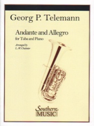 Andante and Allegro - Tuba and Piano