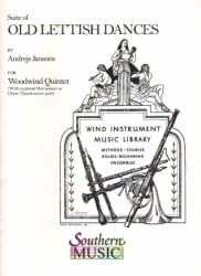Suite of Old Lettish Dances - Woodwind Quintet