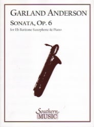 Sonata, Op. 6 - Baritone Sax and Piano