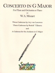 Cadenzas by Ary van Leeuwen/Rudolf Tillmetz: Mozart Concerto in G major, K. 313 - Flute