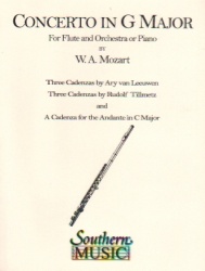 Cadenzas by Ary van Leeuwen/Rudolf Tillmetz: Mozart Concerto in G major, K. 313 - Flute