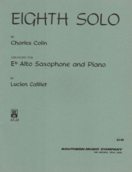 Eighth Solo, Op. 52 - Alto Sax and Piano