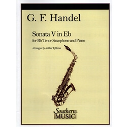 Sonata No. 5 in E-flat Major - Tenor Sax and Piano