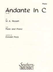 Andante in C Major, K. 315 - Flute and Piano