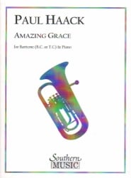 Amazing Grace (Jazz and Blues Variations) - Baritone and Piano