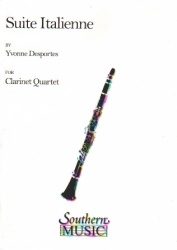 Suite Italienne - Clarinet Quartet