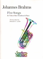 5 Songs - Tuba (or Bass Trombone) and Piano