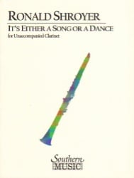 It's Either a Song or a Dance - Clarinet Unaccompanied