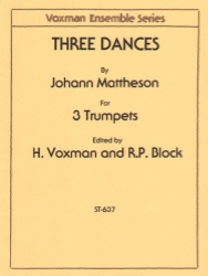 3 Dances - Trumpet Trio