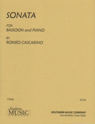 Sonata -  Bassoon and Piano