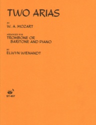 2 Arias - Trombone (or Baritone) and Piano