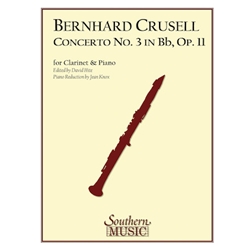 Concerto No. 3 in B-Flat, Op. 11 - Clarinet and Piano