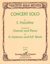 Concert Solo - Clarinet and Piano