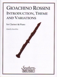 Introduction, Theme, and Variations - Clarinet and Piano