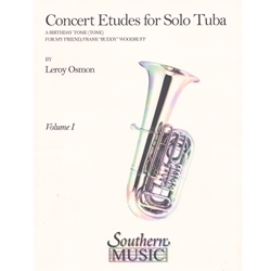 Concert Etudes, Volume 1 - Solo Tuba (Unaccompanied)