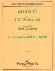Adagio - Flute Quartet
