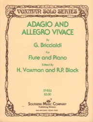 Adagio and Allegro Vivace - Flute and Piano