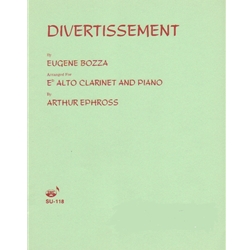 Divertissement - Alto Clarinet and Piano