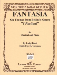 Fantasia from I Puritani - Clarinet and Piano
