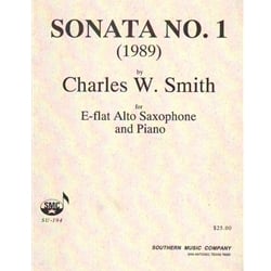Sonata No. 1 (1989) - Alto Sax and Piano