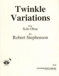 Twinkle Variations - Oboe Unaccompanied