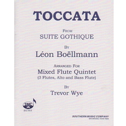 Toccata From Suite Gothique - Flute Quintet