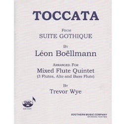 Toccata from Suite Gothique - Flute Quintet