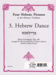 4 Hebraic Pictures: Hebrew Dance - Clarinet and Piano