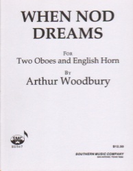 When Nod Dreams - Two Oboes and English Horn