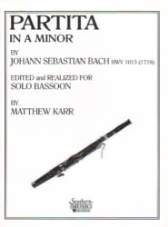 Partita in A Minor BWV 1013 - Bassoon Unaccompanied